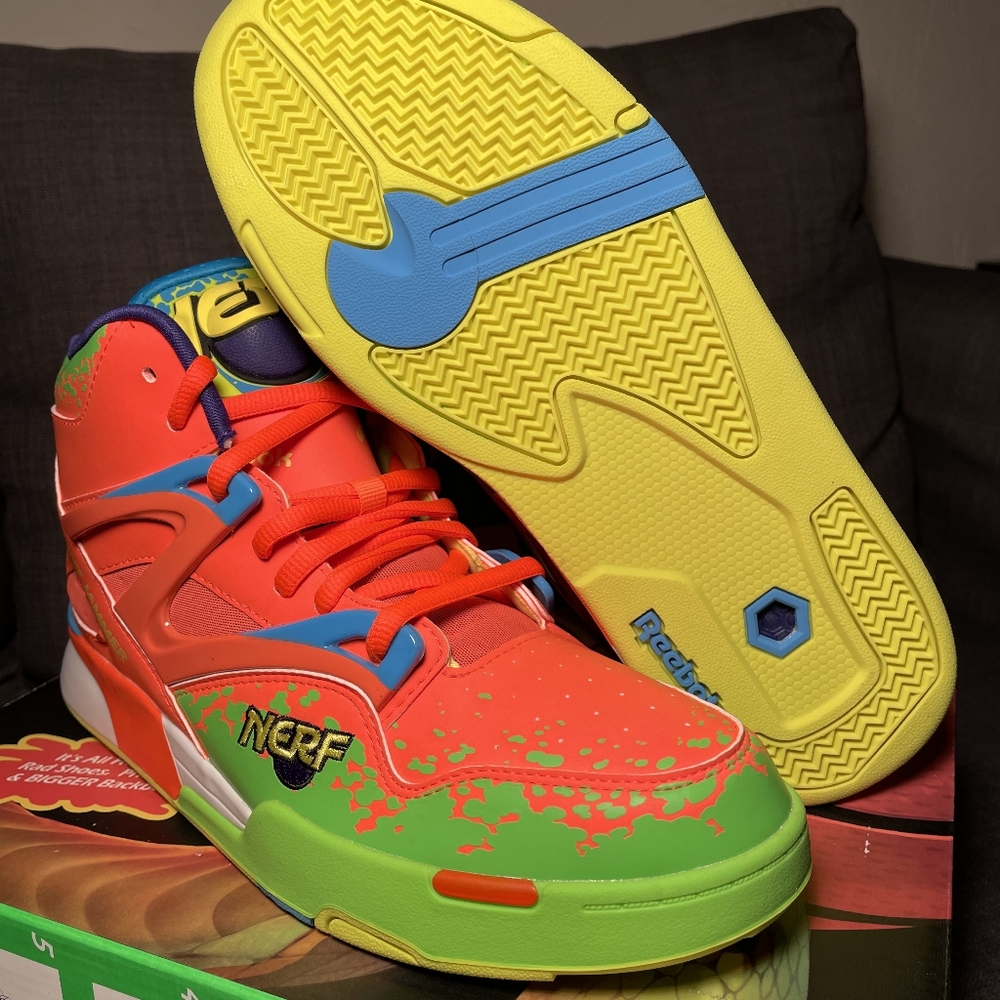 Reebok Pump Nerf Men's Size 9.5